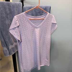 Lavender Lace Women's Top
